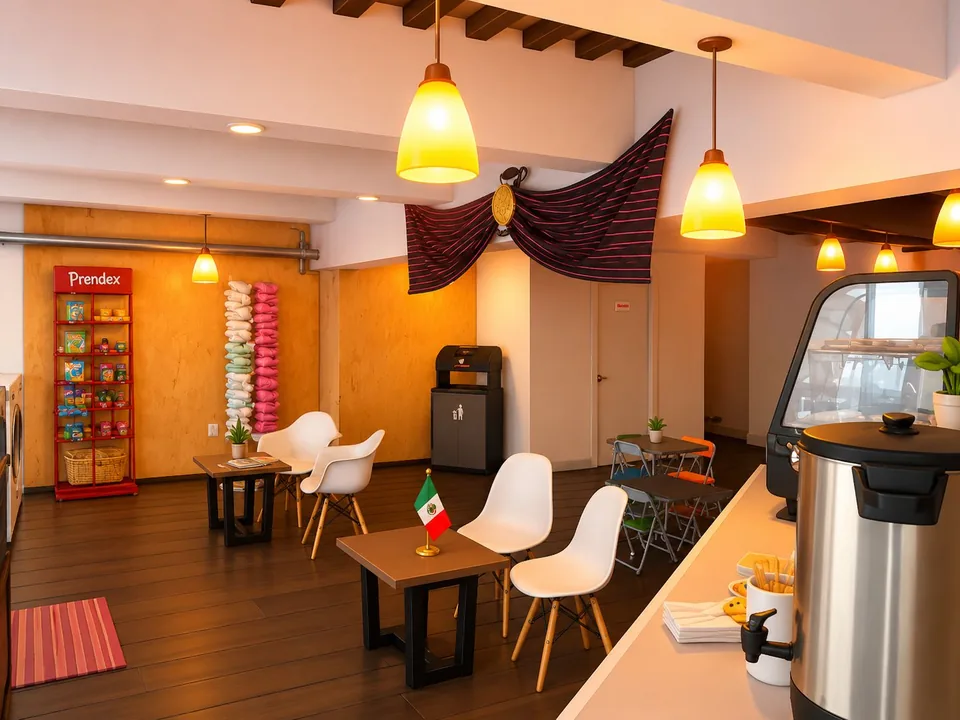 Sala de espera de Lava Zone en Calacoaya